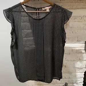 Forever 21 sheer blouse